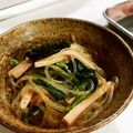 nammy's cooksnap of when they made 簡単♡ほうれん草と春雨の中華風サラダ＊＊.