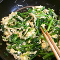 maritana's cooksnap of when they made シメジとほうれん草の玉子炒め.