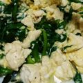 さくうまれ's cooksnap of when they made 簡単！ニラ・豆腐・卵の炒め物.