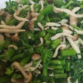 ✩雪✩'s cooksnap of when they made 簡単！菜の花としめじのガーリック炒め.