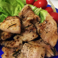 maijiro's cooksnap of when they made タイムでポークの香草焼き.