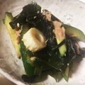 いかいー's cooksnap of when they made ワサビしょうゆで生ワカメサラダ.