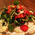 虹色＠ムーミン's cooksnap of when they made イチゴ、生ハム、チーズのサラダ.