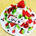 aya0112's cooksnap of when they made １歳＆卵アレルギーＯＫケーキ☆.