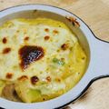 華模様's cooksnap of when they made 白菜とネギのグラタン.
