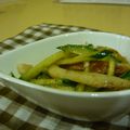 ookomame's cooksnap of when they made お助けもう一品キュウリとちくわの和え物.