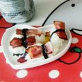 クック9Z75XM☆'s cooksnap of when they made ベーコン寿司(º ﾛ º๑).