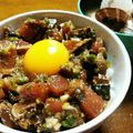 みみみ〜's cooksnap of when they made お刺身アレンジ♪簡単ユッケ.