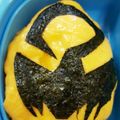 アブシンベル's cooksnap of when they made キュウレンジャーサソリオレンジ♡キャラ弁.