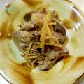 クック's cooksnap of when they made 生姜が美味しい鶏レバー煮もの.