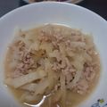 ★くまた★☆'s cooksnap of when they made 豚ひき肉と大根で絶品どーーーん！（丼）.