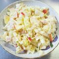 uni☆cm's cooksnap of when they made 白菜とりんごのしゃきしゃきサラダ.