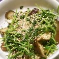 はいりほう's cooksnap of when they made レンチンなすと豆苗のポン酢和え.