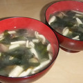 きらり流れ星's cooksnap of when they made ＊＊我が家の普段の味噌汁＊＊.