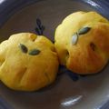 カバゴン's cooksnap of when they made かぼちゃのハロウィンパン.