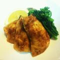 punyuri's cooksnap of when they made ニジマスのカレー唐揚げ.