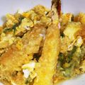 たかともしゃん's cooksnap of when they made 残った天ぷらを卵とじで美味しく☆.