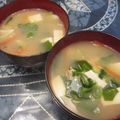 ジョングレ's cooksnap of when they made 具だくさん！ゴマ豚味噌汁.