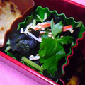 nosso's cooksnap of when they made 三つ葉香る…わかめときゅうりの酢の物.
