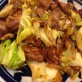 花花里's cooksnap of when they made キャベツと砂肝＊味噌炒め.