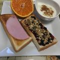 こめださん。's cooksnap of when they made ピリリと辛子ハムトースト.