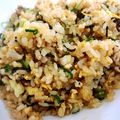 クックQ0DVSI☆'s cooksnap of when they made 簡単和風★塩昆布チャーハン.