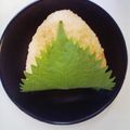 うに１１８'s cooksnap of when they made お味噌のおにぎり.