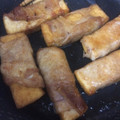 ちむぽむ's cooksnap of when they made 豚肉と厚揚げ巻き巻き.