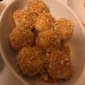 みー３２'s cooksnap of when they made お弁当に♪カニタマはんぺんのボールフライ.