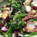 ノッケオ's cooksnap of when they made 菜の花と蛸の酢みそ和え.