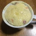 クックU68QNU☆'s cooksnap of when they made 簡単♡レンジdeマグカップケーキ♡.