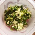 mao_kwd's cooksnap of when they made ☆絶対バレない！美味い楽しいゴマ和え☆.