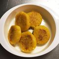 クックIKSUCK☆'s cooksnap of when they made 1歳離乳食★南瓜とじゃが芋と豆腐のおやき.
