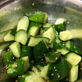 ☆モナカ♪'s cooksnap of when they made 5分で簡単☆とまらない、やみつききゅうり.