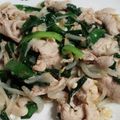 クックO2FV9Y☆'s cooksnap of when they made 簡単！豚こまニラもやし炒め.