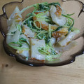 シンデレラレディ's cooksnap of when they made 水菜とちくわのゴママヨネーズ和え♪.