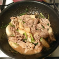 2n0p0p's cooksnap of when they made ご飯おかわり！かぶと豚肉のこってり炒め.