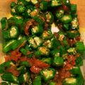 かなじる's cooksnap of when they made 簡単常備菜☆おくら梅和え.