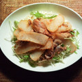 なにぬねにょろん's cooksnap of when they made 氷こんにゃくと豚肉のソース炒め.