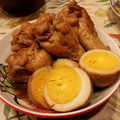 ♪ごんた's cooksnap of when they made 焼肉のタレで☆煮鶏＆煮卵.