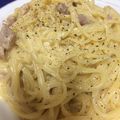 アルクトゥールス's cooksnap of when they made 全卵で作る！カルボナーラ♪.