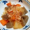 まゆこ♡'s cooksnap of when they made ヘルシー★大根とこんにゃくのおかか煮.