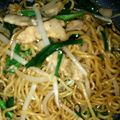 ピニヨ's cooksnap of when they made もやしにら焼きそば.