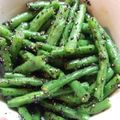 アコンク's cooksnap of when they made インゲンのごま和え.