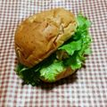 ぽむぽむまりん's cooksnap of when they made 簡単わさび菜とシーチキンのサンドイッチ♪.