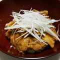 natsu_i's cooksnap of when they made がっつり豚丼.