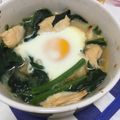 hiromysh's cooksnap of when they made ほうれん草とささ身の卵ココット.