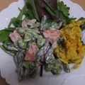 きらり流れ星's cooksnap of when they made *インゲンとにんじんのツナマヨサラダ*.