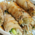 にゃーにゃＭａＭａ's cooksnap of when they made 簡単美味しいもやしの豚肉巻き(o^^o).