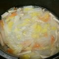 メオちゃん's cooksnap of when they made 白菜の中華スープ★春雨を入れてヘルシー♪.